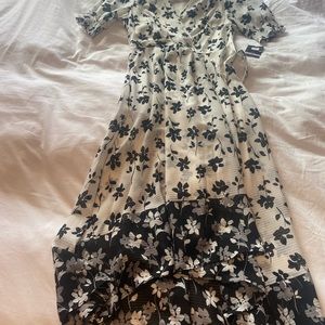 Never worn floral maxi dress